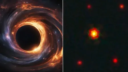 Космический телескоп «Джеймс Уэбб» открыл загадочную “Большую красную точку” — новый тип сверхмассивных чёрных дыр