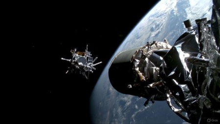 Опасное сближение на орбите: китайский спутник прошёл в 200 метрах от аппарата Starlink