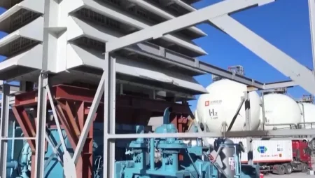 Китай ввёл в строй первую в мире 30-МВт газовую турбину на чистом водороде